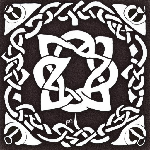 Celtic symbol Trisquel