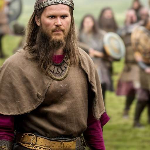 a vikings, walking in the vikings series