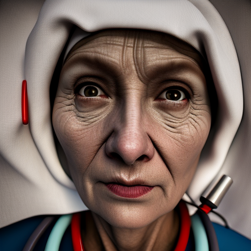 Man nurse ultra-realistic portrait cinematic lighting 80mm lens, 8k, 
