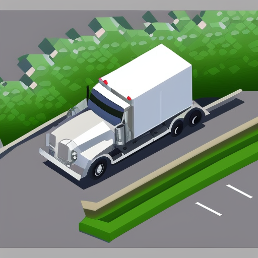 clipart truck isometric png