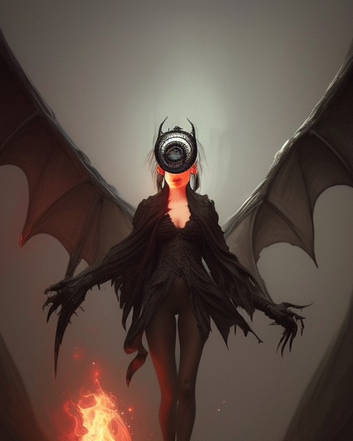 fantasy portrait of a dark angel with a blindfold on his eyes!!, highly detailed, moist foggy, abstract dragons around in a intricate background, complex 3 d render by ilya kuvshinov, peter mohrbacher. unreal engine, blender, octane, ray tracing. sharp focus, masterpiece, post processing, deviantart