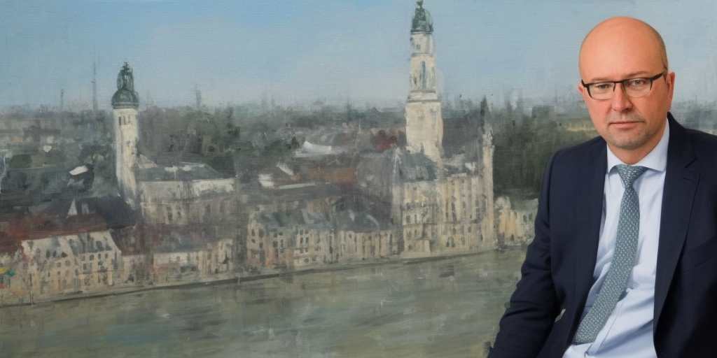 a oil painting of the CDU "destroys" itself: Now member sues the party executive committee