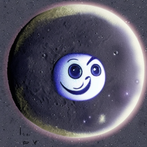 sinister smiling moon big eye texture