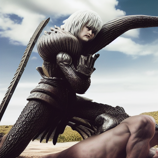 griffith fighting guts, berserk series, fantasy, ultra realistic, photo, hq, hd, live action