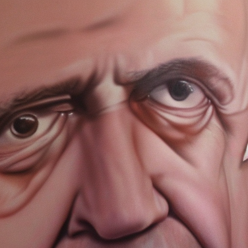 hyperdetailed closeup portrait by alex ross of a anthony albanese 