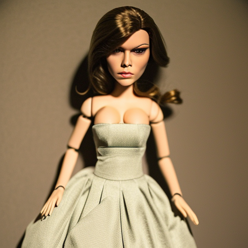 Lauren Cohan as a Doll