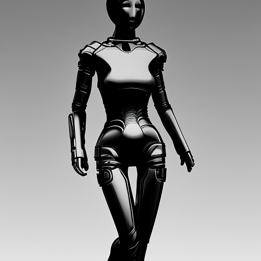 female android, scene in a ridley scott movie