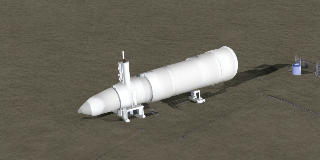 a 3d rendering of a Rocket Transforme