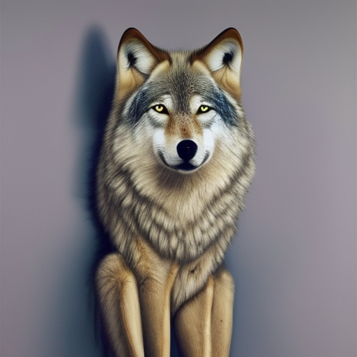wolf ,full body,front VIEW,photorealistic, character model,ultra detailed, film lighting,colorfull fabric design, concept art, CG rendering, HD
- com 16:9 oil painting on canvas
