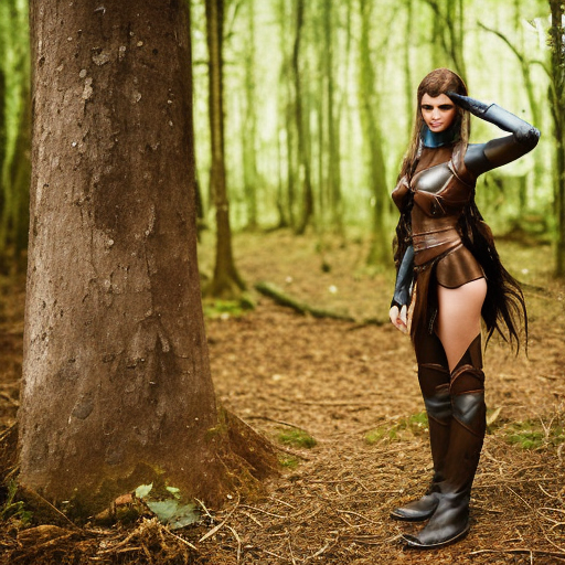 Male Elf wearing leather armor, long brown hair, green eyes, light brown skin, Shortbow, Full body, standing in a forrest, Shot on 50mm lense, Ultra - Wide Angle, Depth of Field, hyper - detailed, Cinematic, Editorial Photography, Photography, Photoshoot, Tilt Blur, Shutter Speed 1/ 1000, F/ 22, White Balance, Halfrear Lighting, Backlight, Natural Lighting, Incandescent, Optical Fiber, Moody Lighting, Cinematic Lighting, Studio Lighting, Soft Lighting, Volumetric, Contre - Jour, Beautiful Lighting, Megapixel, VR, Scattering, Glowing, Shadows, Rough, Shimmering, Ray Tracing Reflections, Lumen Reflections, Screen Space Reflections, photography, Accent Lighting, Global Illumination, Screen Space Global Illumination, Ray Tracing Global Illumination, Optics, cinematic composition, cinematic high detail, ultra realistic, cinematic lighting, action dynamic pose, beautifully color - coded, beautifully color graded, ProPhoto RGB, 32k, Super - Resolution, Unreal Engine, Diffraction Grading, Chromatic Aberration, GB, Displacement, Scan Lines, Ray Traced, Ray Tracing Ambient Occlusion, Anti - Aliasing, FKAA, TXAA, RTX, SSAO, Shaders, OpenGL - Shaders, GLSL - Shaders, Post Processing, Post - Production, Cel Shading, Tone Mapping, CGI, VFX, SFX
