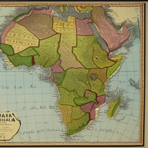 first map of Africa