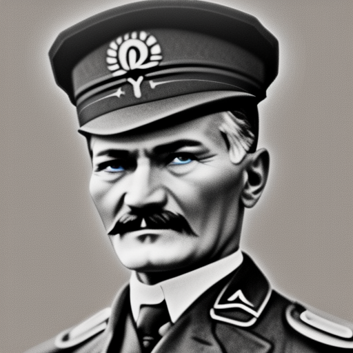 https://i.postimg.cc/Z5y8kmcT/blue-removebg-preview.png in the style of young Mustafa Kemal Atatürk, hyper quality, brown eyes