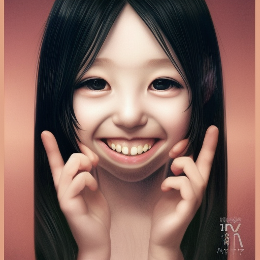 very small little girl smiling by ross tran : : reaching into their reflection in the mirror by sana takeda : : rtx reflections, very high intricate details, digital anime art by artgerm, medium shot, mid - shot, composition by ilya kuvshinov, lighting by greg rutkowski ultra-realistic portrait cinematic lighting 80mm lens, 8k, photography bokeh