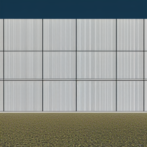 a photorealistic image of a building facade designed with fuzzy logic in the style of agnes martin made from translucent white fabric 