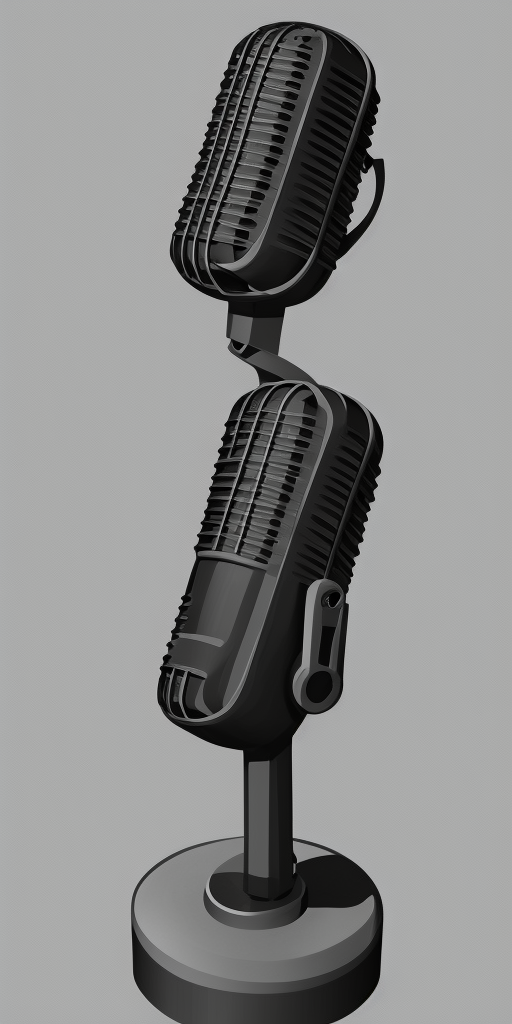 a artstation of a Microphone Transformer