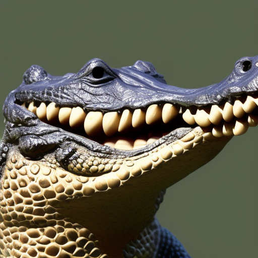 anthropomorphic alligator