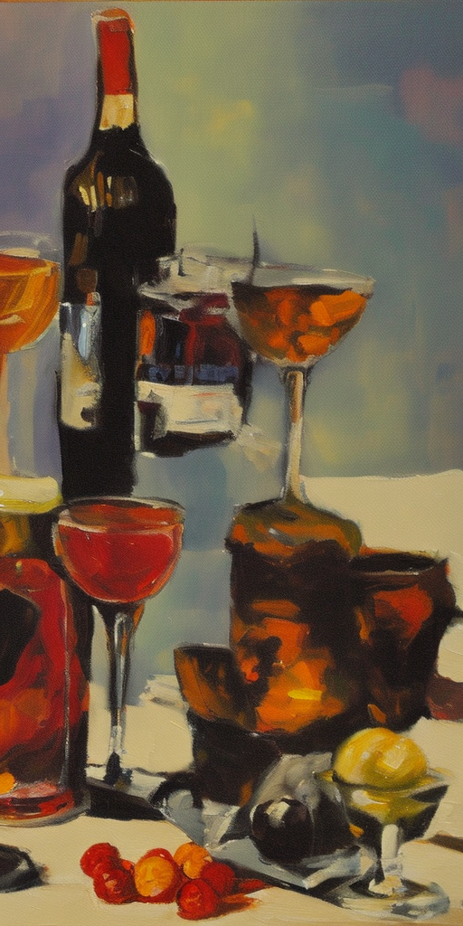 a painting of Aperitif For Destruction