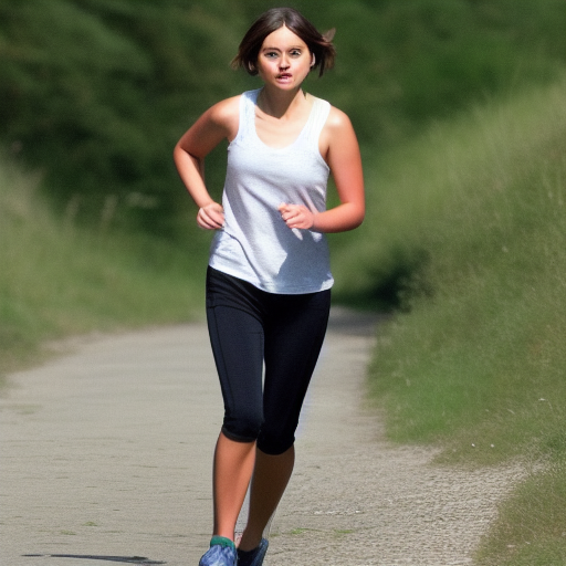 jenna coleman jogging photo
