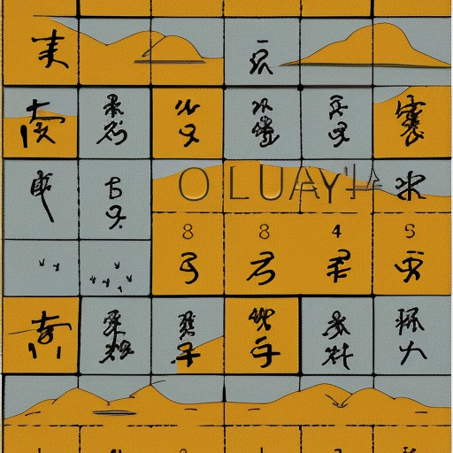painting of a desert sky sia puzzle Japanese woodblock sudoku