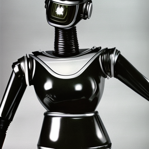 crazy cool cyber robot from the sixties