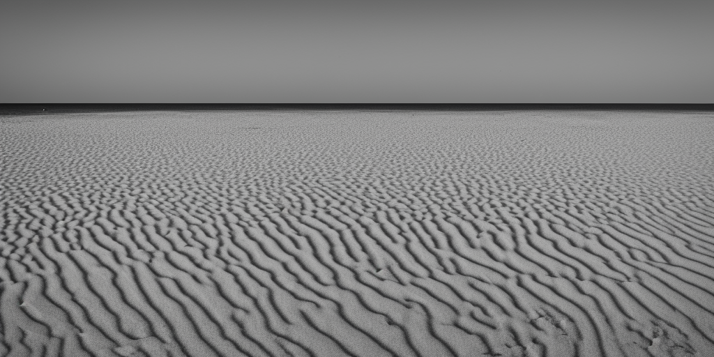 #Spiekeroog #Sandbank #Photo #Grayscale #Island #Sea