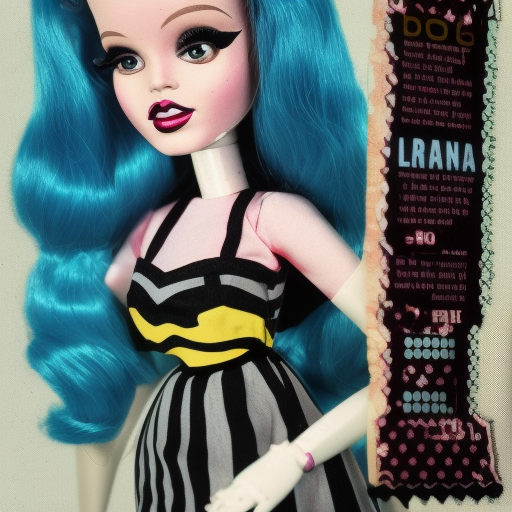 Lana Del Rey 50's Monster High Doll