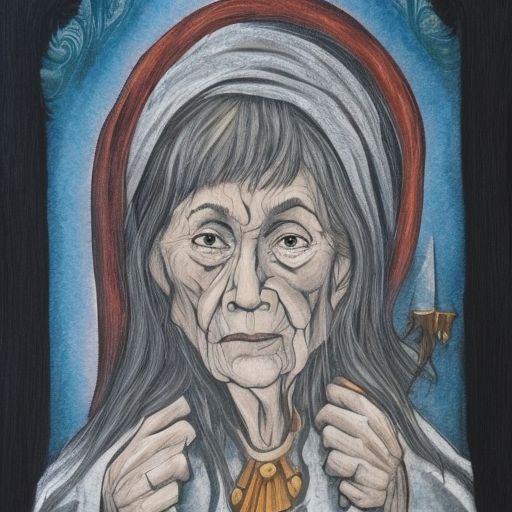 old female wizard