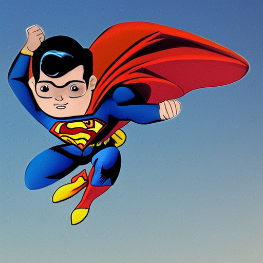 flying superman