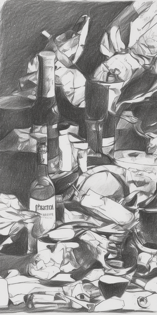 a drawing of Aperitif For Destruction