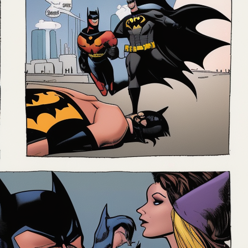 Batman And Batgirl Romance