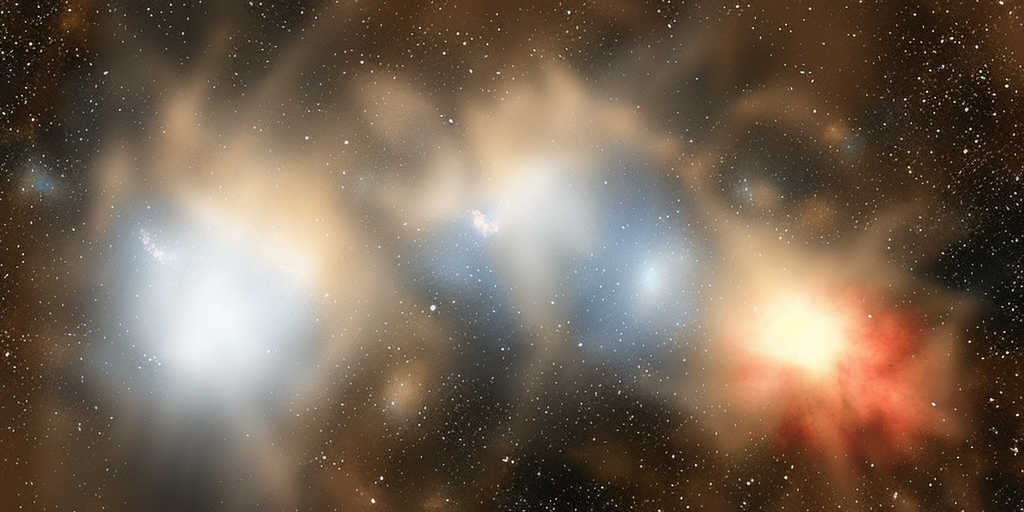 a 3d rendering of Orion in Gas, Dust, and Stars 