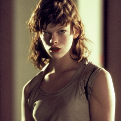 young milla jovovich as Maggie Rhee