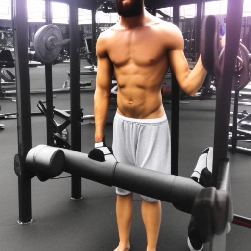 Jesus Christ at the gym