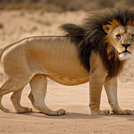 Desert lion
