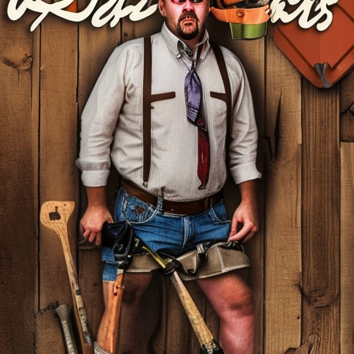 redneck in style of George Doutsiopoulos