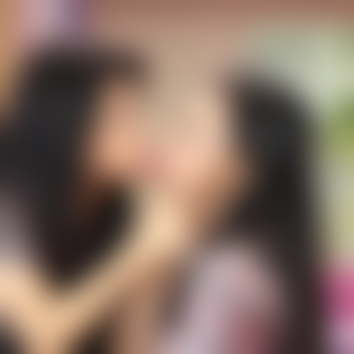 two actress malay girl kissing in drama tv 