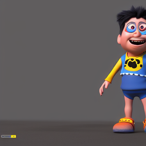 Edwin Ong as a pixar disney character , unreal engine, octane render, 3 d render, photorealistic