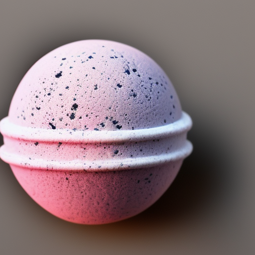 Design package bath bomb, perfect sphere, texture, 8k 