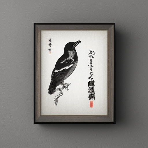Beer made out of birbs ultra-realistic portrait cinematic lighting 80mm lens, 8k, photography bokeh oil painting on canvas black and white pencil illustration high quality Ukiyo-e Japanese woodblock