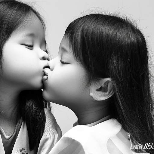 two sisters melayu girl kissing 