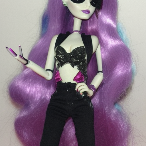 Lana Del Rey as a Monster High Doll