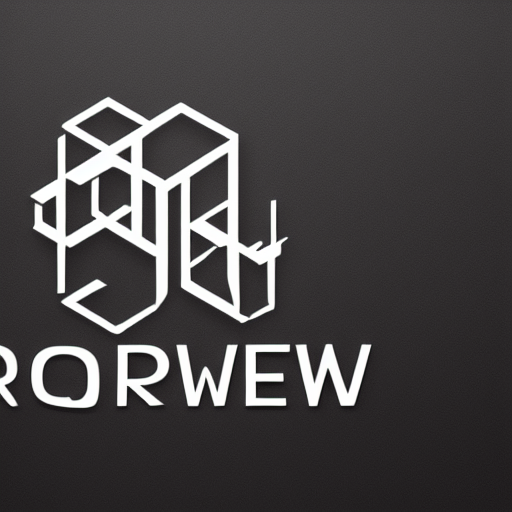 3d logo design for "prompt flow", artistic, high quality, award winner