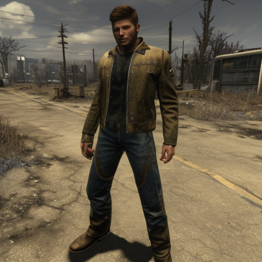 Jensen Ackles in Fallout 4