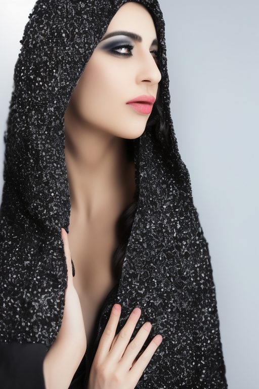 a woman of a beautiful arabic look, photorealistic, full height, (open black coat:2.0), black belt with a metal buckle, big beautiful eyes, full lips, (thick wavy lustrous shoulder-length black hair:4.0), (high volume of hair:2.0), high-bridged nose with an outward curve, walking, (knee-high boots:1.5), very thin, athletic, (black shirt:1.5), (black cloth pants:1.5), midday, sun in her face, sundrenched, city, sky background, plaza, ((best quality)), ((masterpiece)), ((realistic)), (detailed), (1 girl) (sharpness:2.0) (high detailed skin:1.2) , (best quality:1.4) , (blemishes:1) , (highly detailed clothes:1) (highly detailed face:1) , (((real hair))), (masterpiece, best quality:1.4), solo, pov, (standing:1.1), (abs:1), dynamic pose, depth of field, atmospheric perspective, volumetric lighting, sharp focus, absurdres, realistic proportions, good anatomy, (realistic, hyperrealistic:1.4), 16k hdr