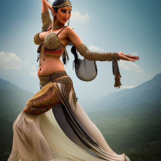 Realistic, high-quality, detailed, 8k, photorealistic, attractive, gorgeous, beautiful, extremely massive breasted harem genie, female genie posing in a field, being summoned from her gray vase, a colorized photo, inspired by Shog Janit, tumblr, renaissance, she is dressed as a belly dancer, Xev Bellringer, harem look, wearing red harem bikini and yellow harem bottom outfit with gold jewelry around her waist