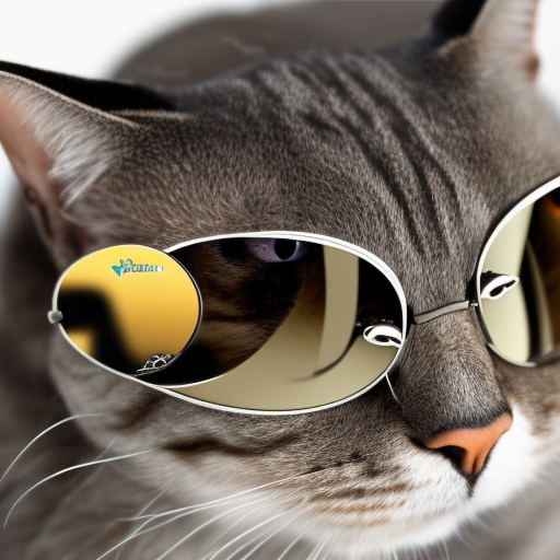 cat with sunglasses company logo