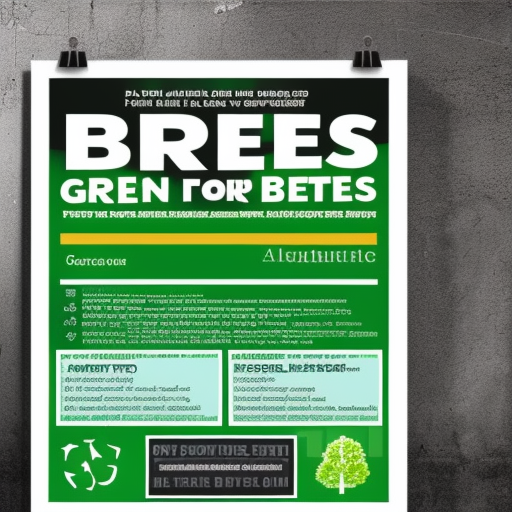 poster green bussiness