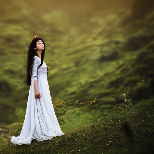 fantasy fairy tale khunjerab ultra-realistic portrait cinematic lighting 80mm lens, 8k, photography bokeh