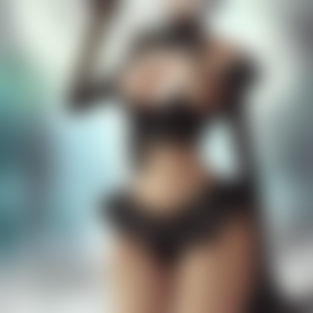 full body portrait of 2B nier automata wearing a bikini, fantasy art by Thomas romain, safe for work, trending on artstation, artstationHD, artstationHQ