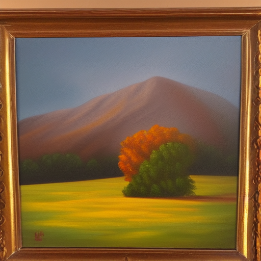 oil painting on canvas, landscape